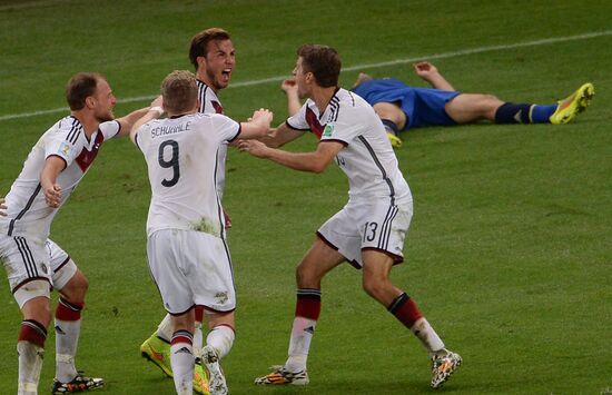 2014 FIFA World Cup Final. Germany vs. Argentina