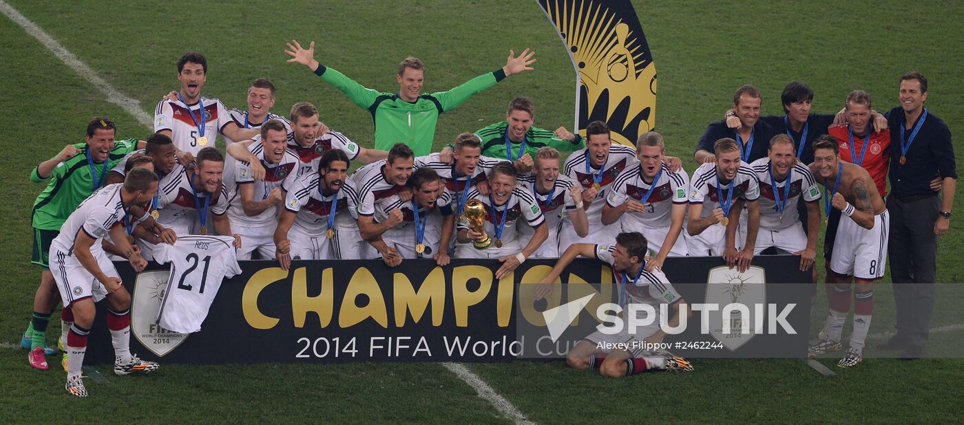 2014 FIFA World Cup Final. Germany vs. Argentina
