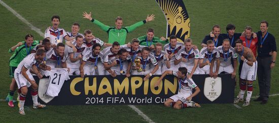 2014 FIFA World Cup Final. Germany vs. Argentina