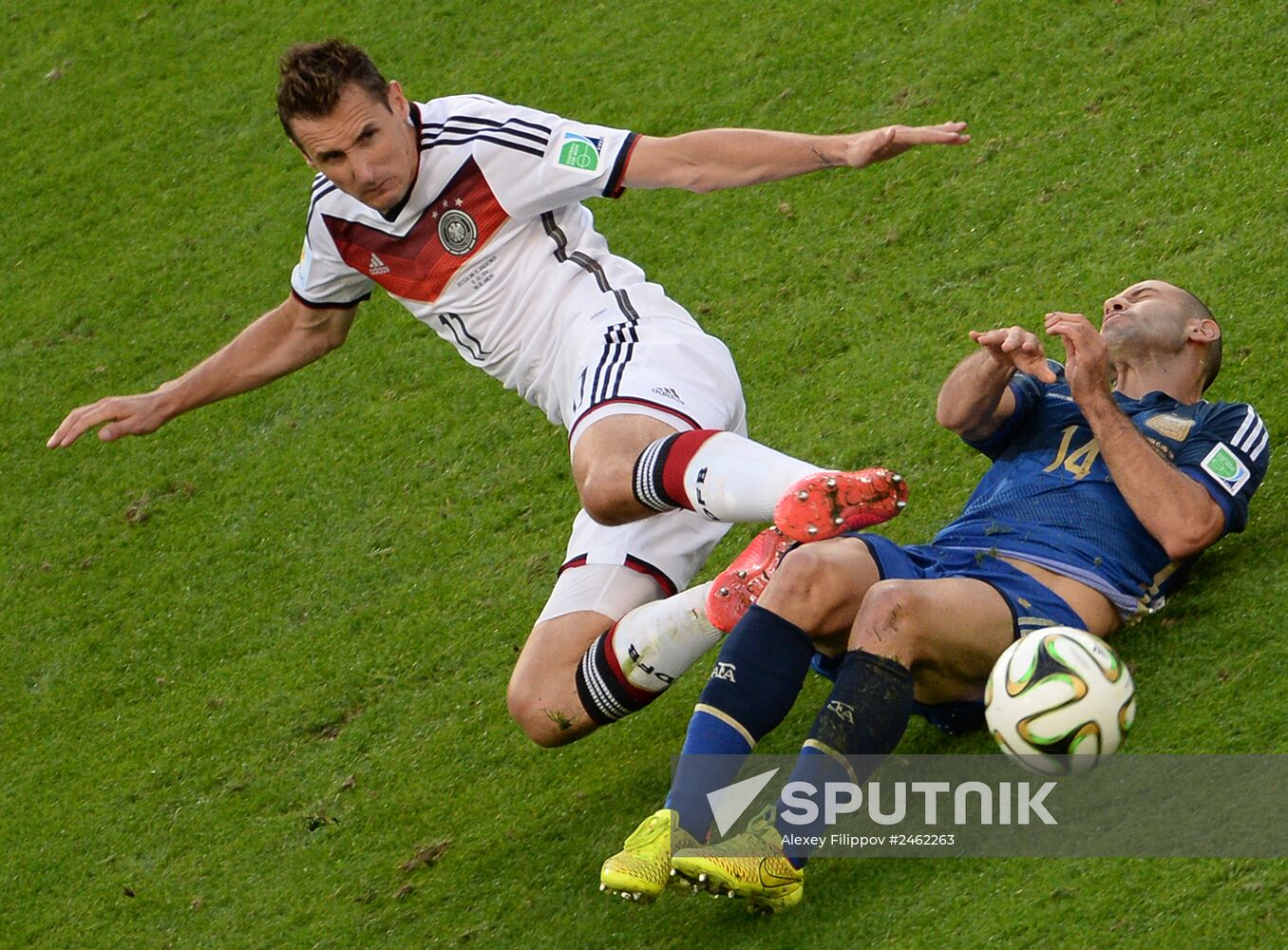 FIFA World Cup 2014. Final match. Germany vs. Argentina