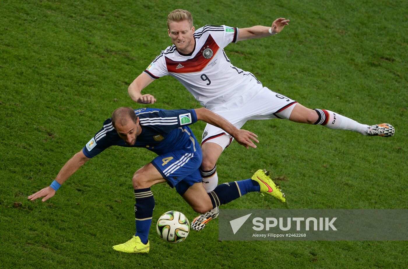 FIFA World Cup 2014. Final match. Germany vs. Argentina