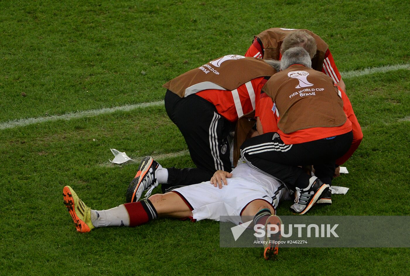 FIFA World Cup 2014. Final match. Germany vs. Argentina