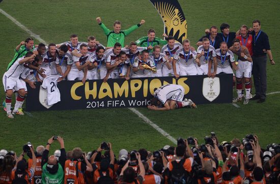 FIFA World Cup 2014. Final match. Germany vs. Argentina