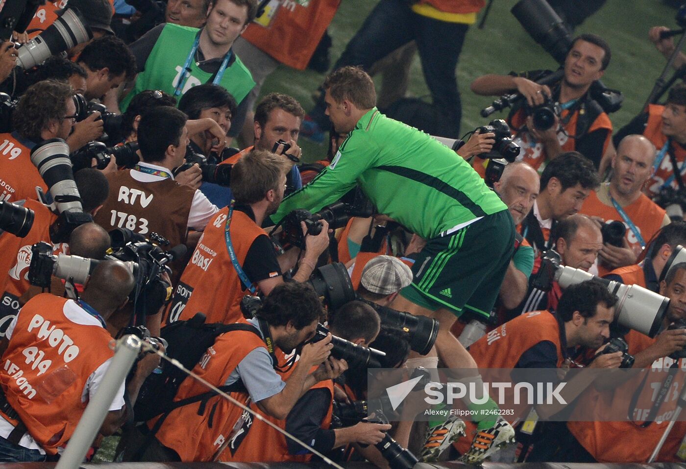 FIFA World Cup 2014. Final match. Germany vs. Argentina