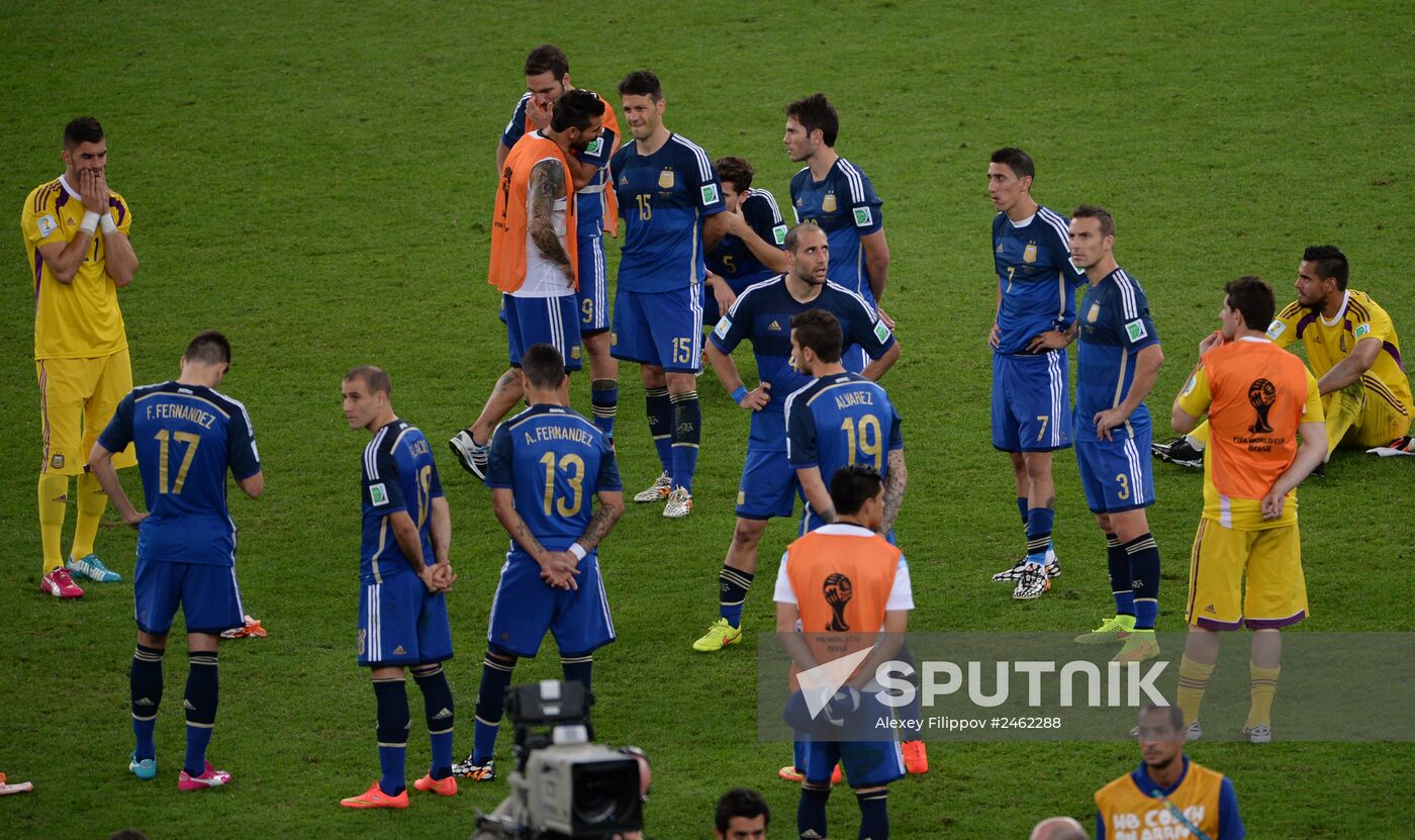 FIFA World Cup 2014. Final match. Germany vs. Argentina
