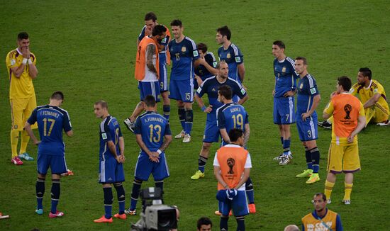 FIFA World Cup 2014. Final match. Germany vs. Argentina
