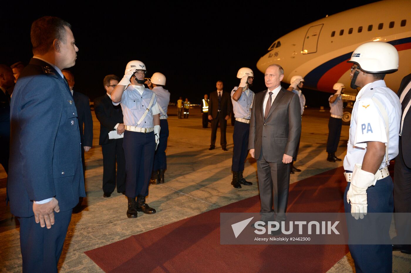 Vladimir Putin visits Brazil. Day Two