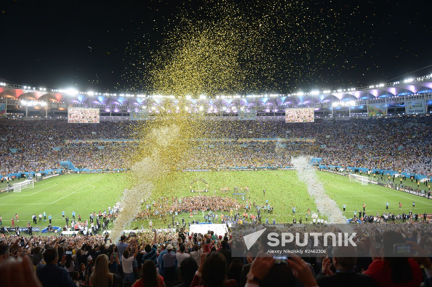 FIFA World Cup 2014. Final match. Germany vs. Argentina