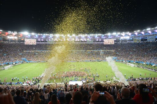 FIFA World Cup 2014. Final match. Germany vs. Argentina