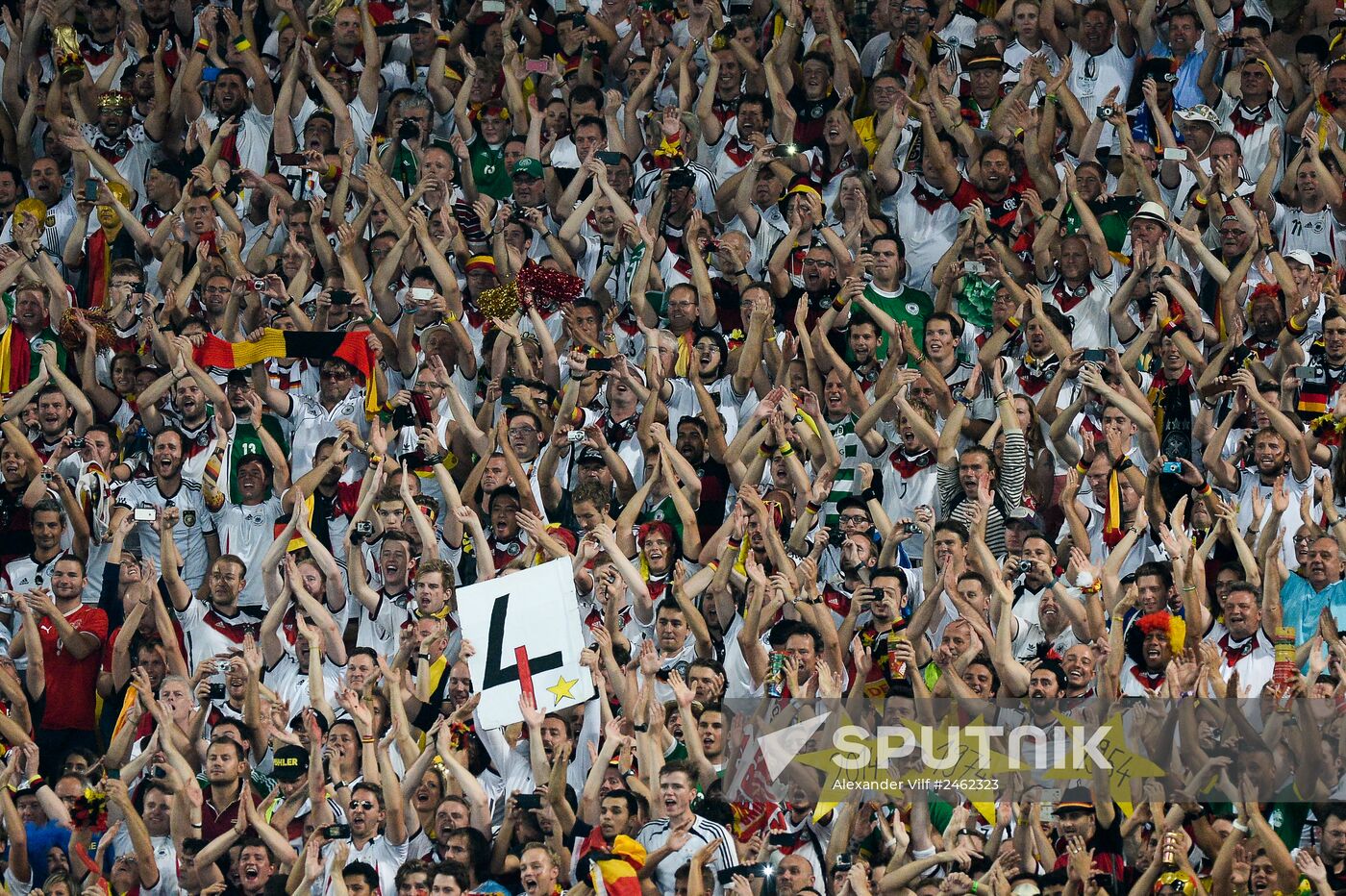 FIFA World Cup 2014. Final match. Germany vs. Argentina