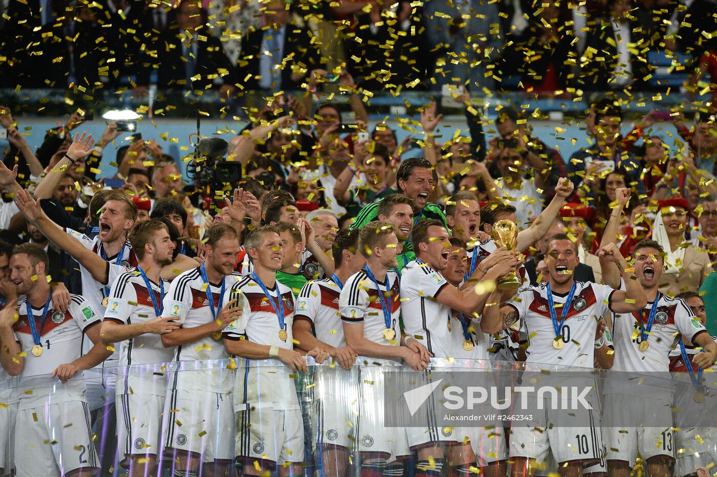 FIFA World Cup 2014. Final match. Germany vs. Argentina