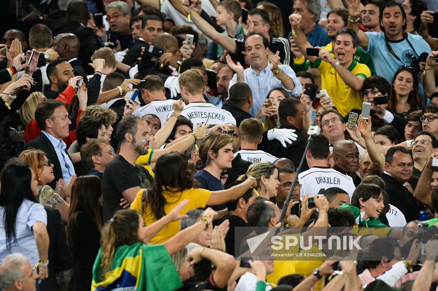 FIFA World Cup 2014. Final match. Germany vs. Argentina