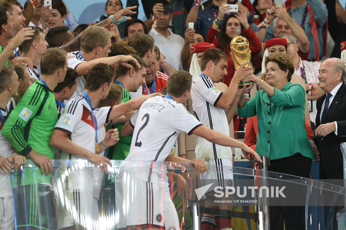 FIFA World Cup 2014. Final match. Germany vs. Argentina