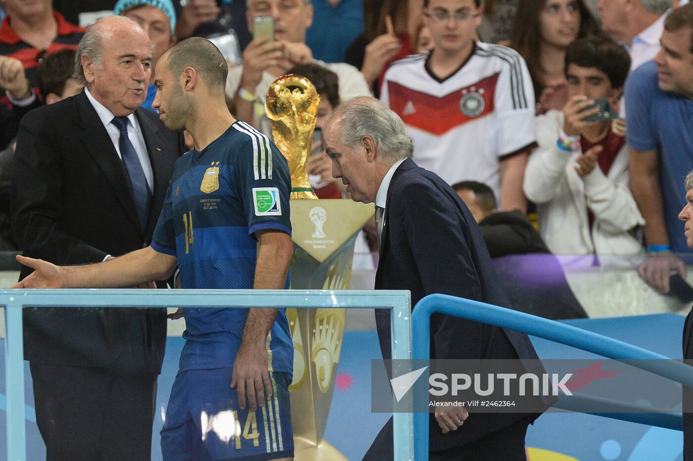 FIFA World Cup 2014. Final match. Germany vs. Argentina