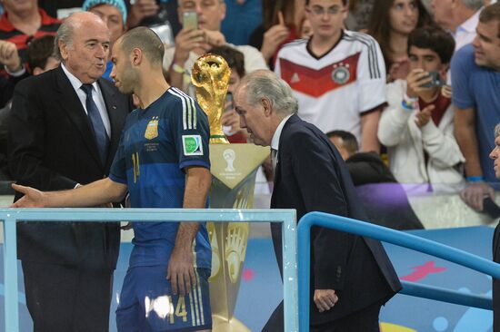FIFA World Cup 2014. Final match. Germany vs. Argentina