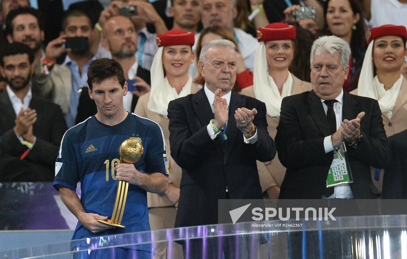 FIFA World Cup 2014. Final match. Germany vs. Argentina