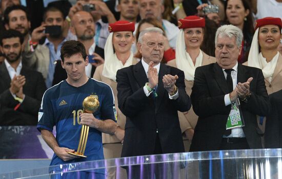 FIFA World Cup 2014. Final match. Germany vs. Argentina