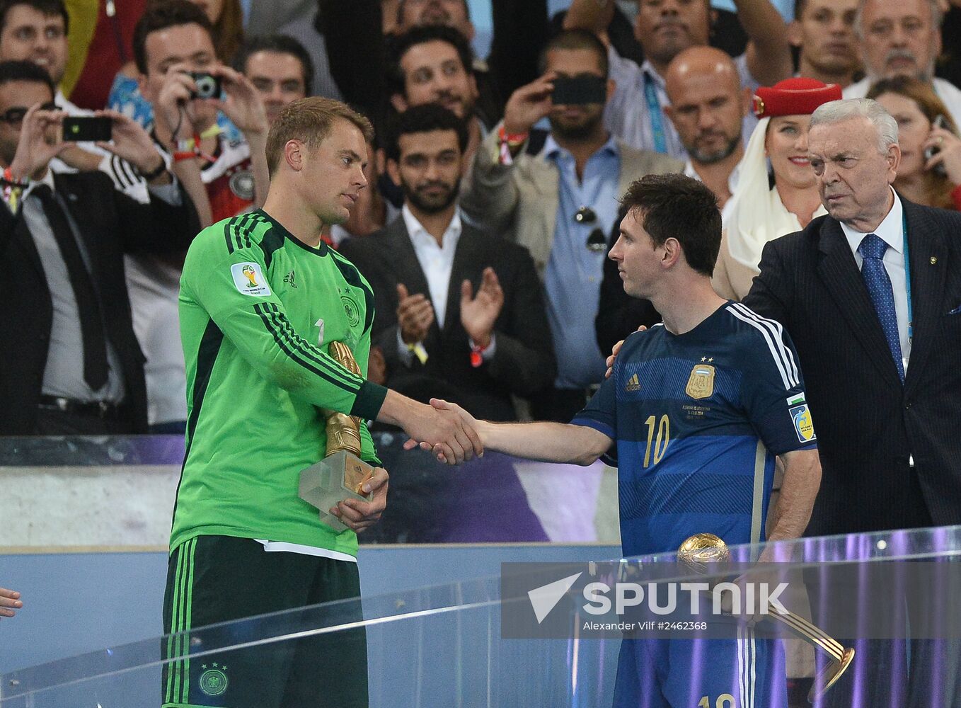 FIFA World Cup 2014. Final match. Germany vs. Argentina