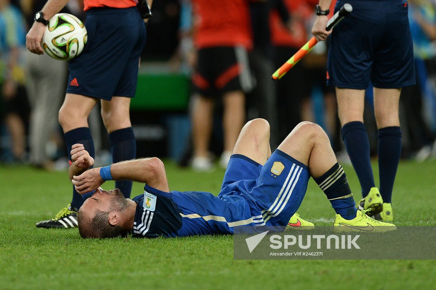 FIFA World Cup 2014. Final match. Germany vs. Argentina