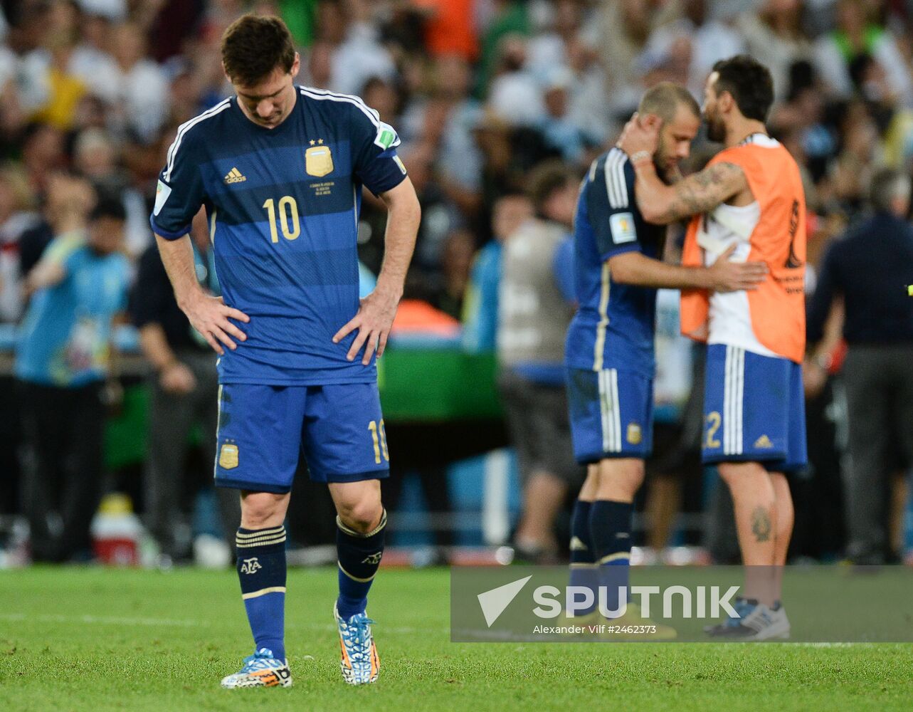FIFA World Cup 2014. Final match. Germany vs. Argentina