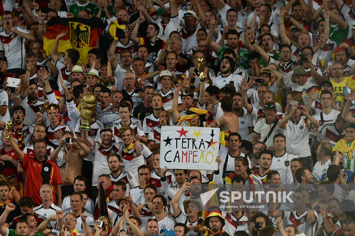 FIFA World Cup 2014. Final match. Germany vs. Argentina