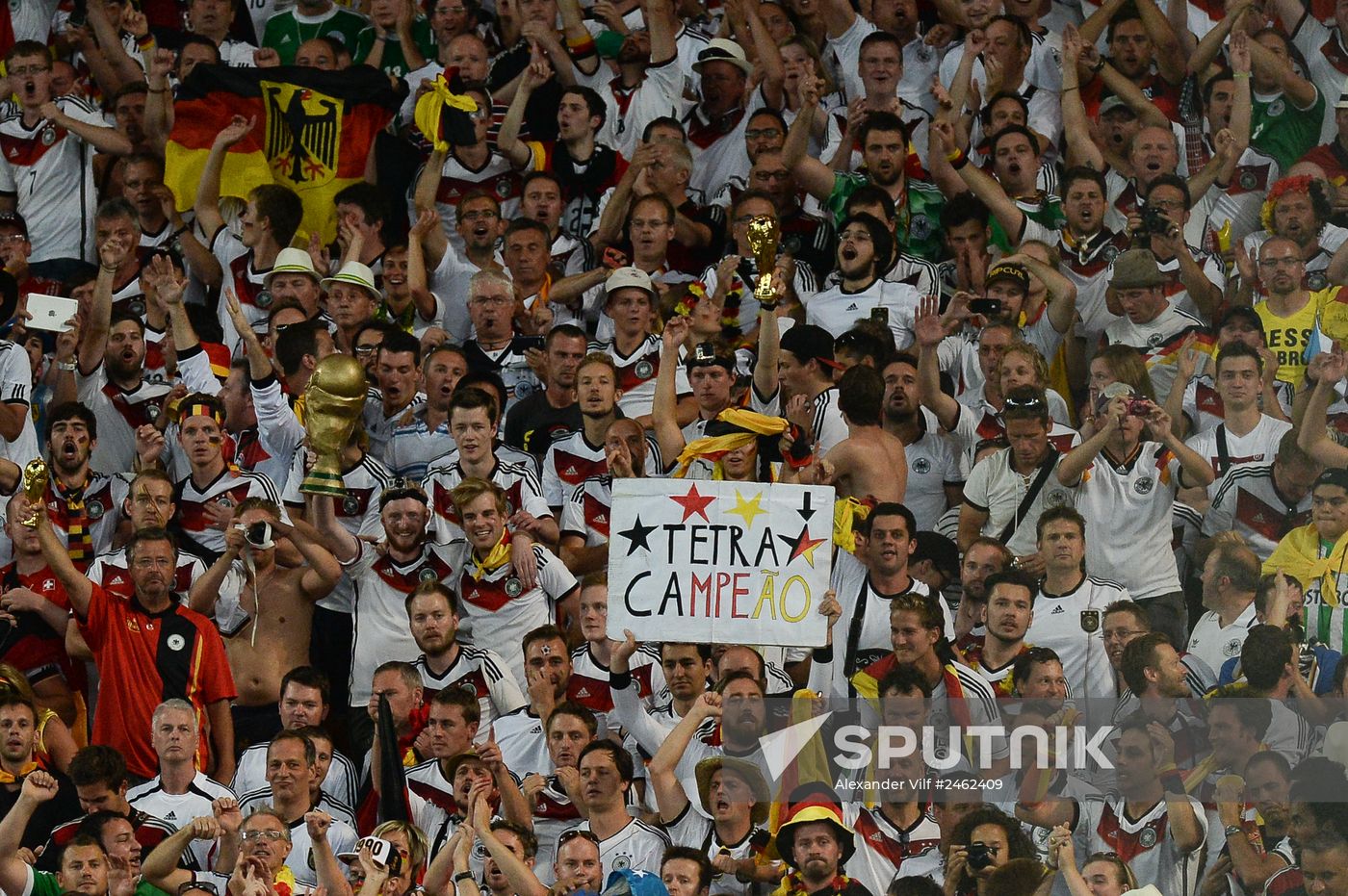 FIFA World Cup 2014. Final match. Germany vs. Argentina