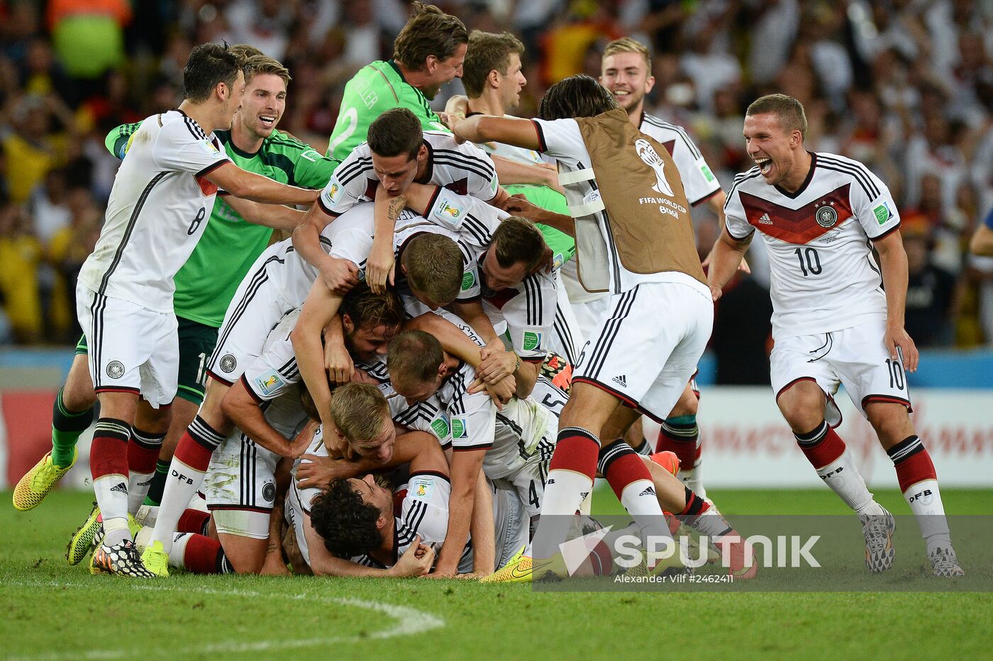 FIFA World Cup 2014. Final match. Germany vs. Argentina