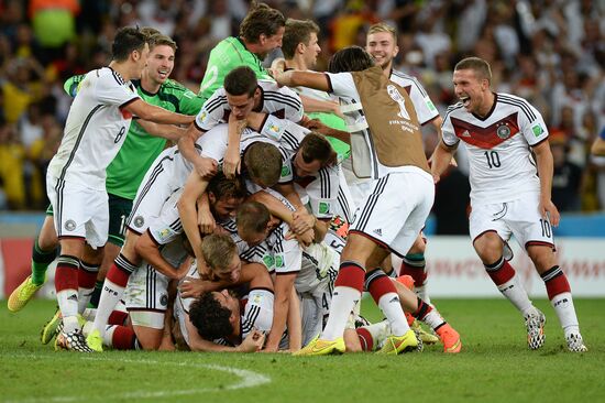FIFA World Cup 2014. Final match. Germany vs. Argentina