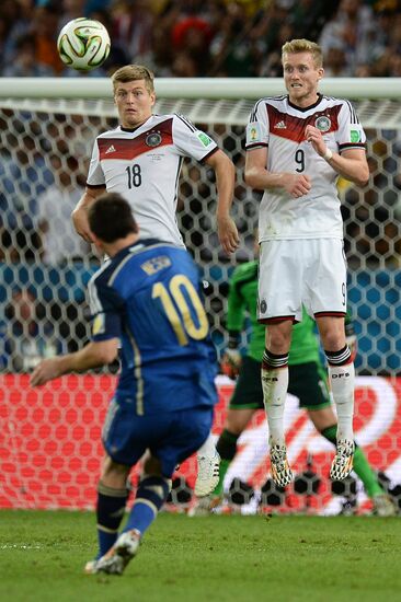 FIFA World Cup 2014. Final match. Germany vs. Argentina