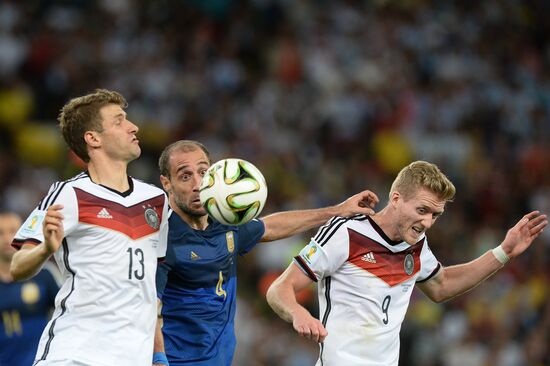 FIFA World Cup 2014. Final match. Germany vs. Argentina