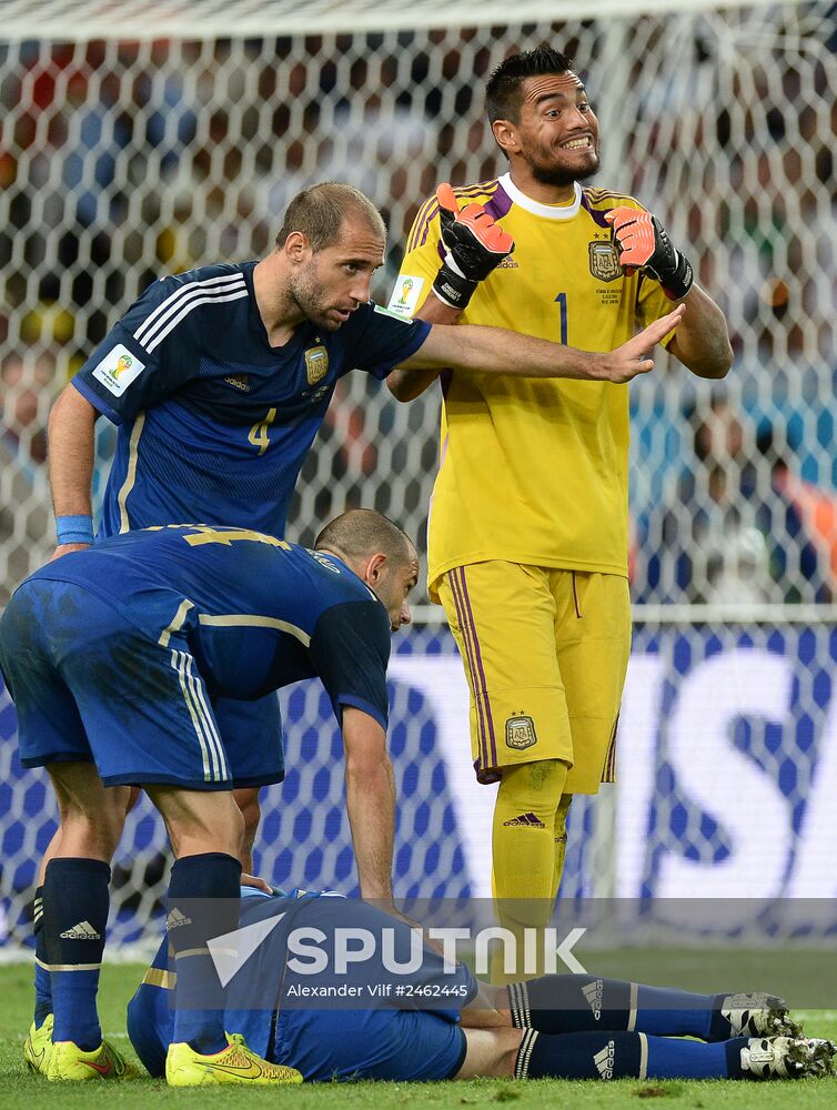 FIFA World Cup 2014. Final match. Germany vs. Argentina
