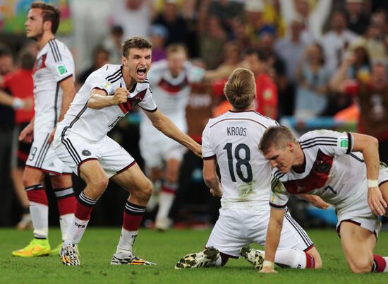 FIFA World Cup 2014. Final match. Germany vs. Argentina