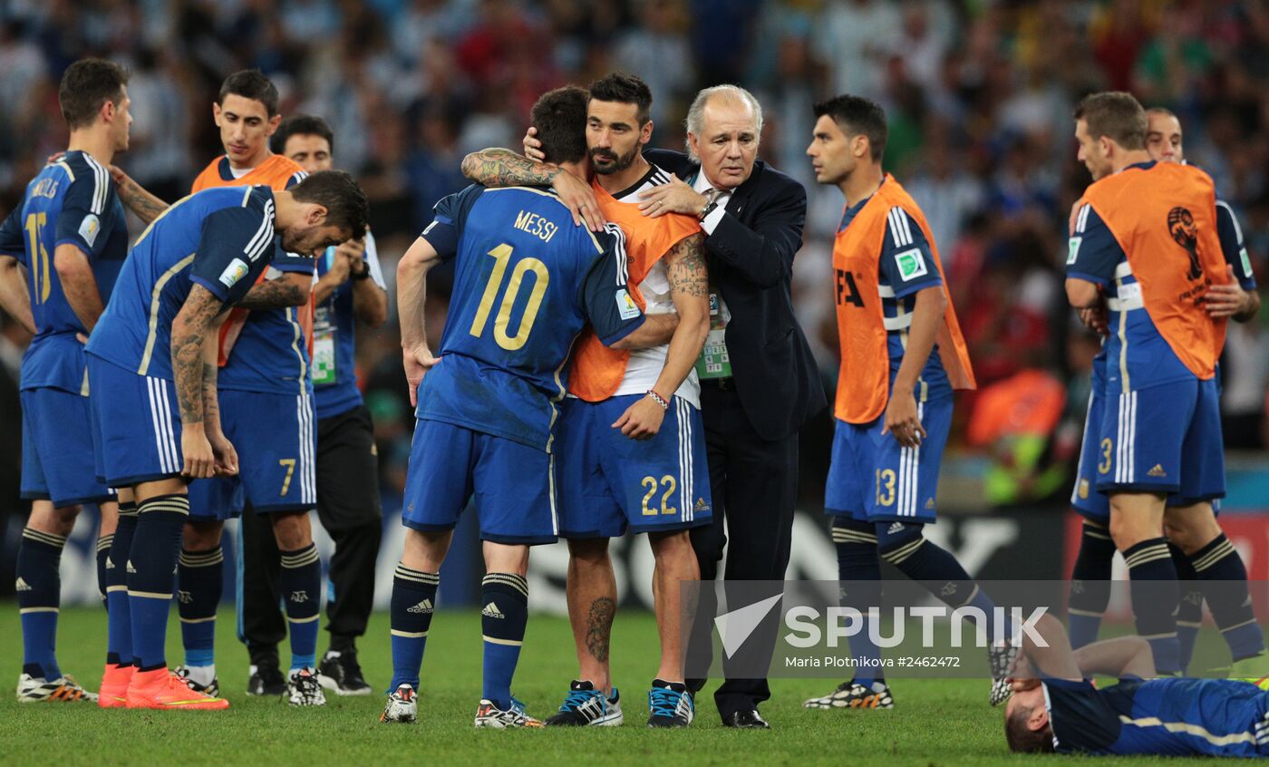 FIFA World Cup 2014. Final match. Germany vs. Argentina