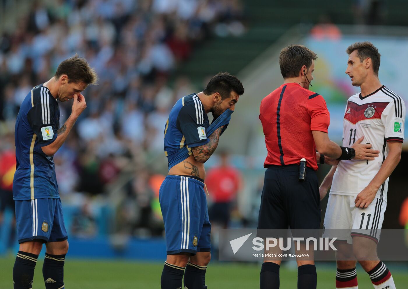 FIFA World Cup 2014. Final match. Germany vs. Argentina