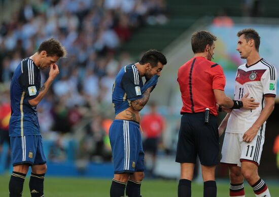 FIFA World Cup 2014. Final match. Germany vs. Argentina