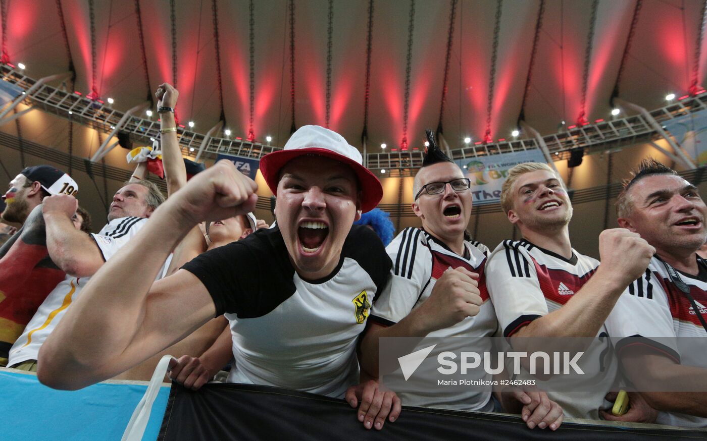 FIFA World Cup 2014. Final match. Germany vs. Argentina