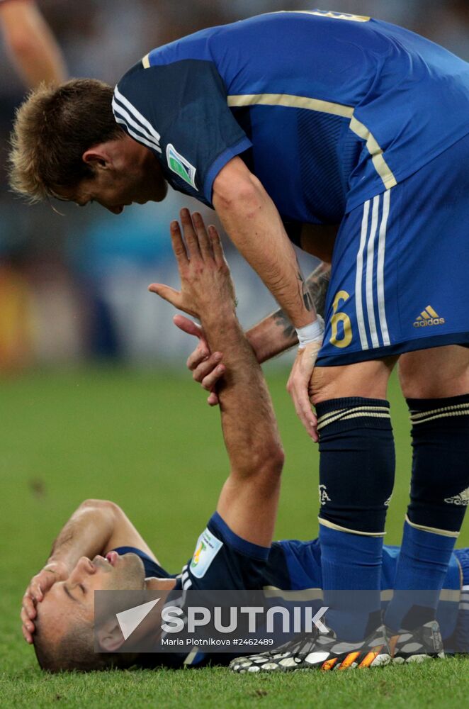 FIFA World Cup 2014. Final match. Germany vs. Argentina