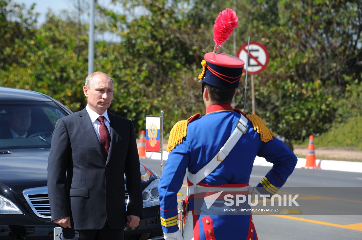 Vladimir Putin's official visit to Brazil