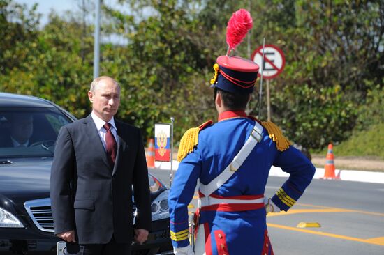 Vladimir Putin's official visit to Brazil