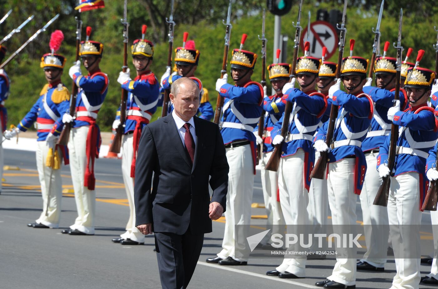 Vladimir Putin's official visit to Brazil