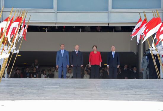 Vladimir Putin's official visit to Brazil