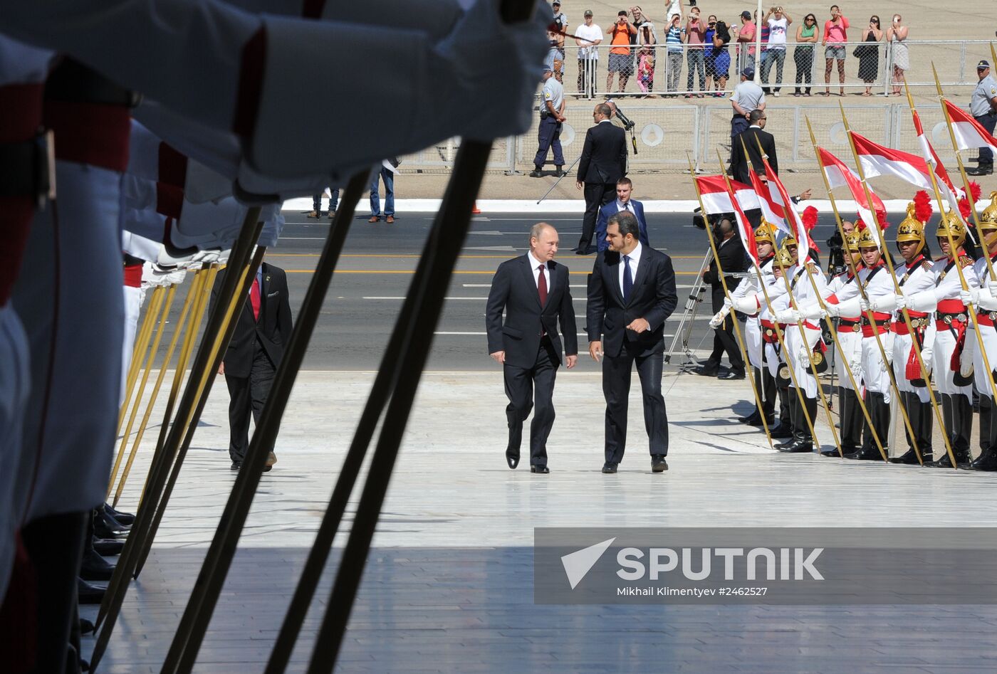 Vladimir Putin's official visit to Brazil