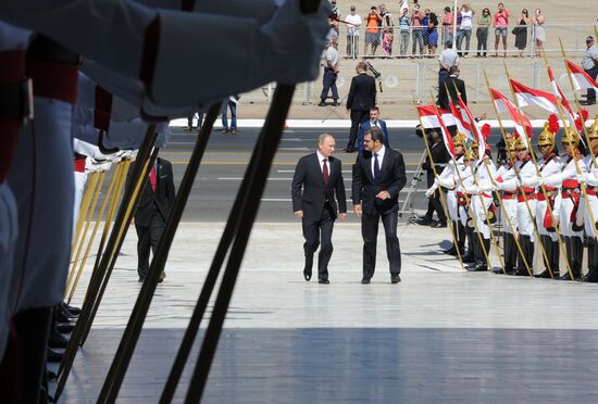 Vladimir Putin's official visit to Brazil