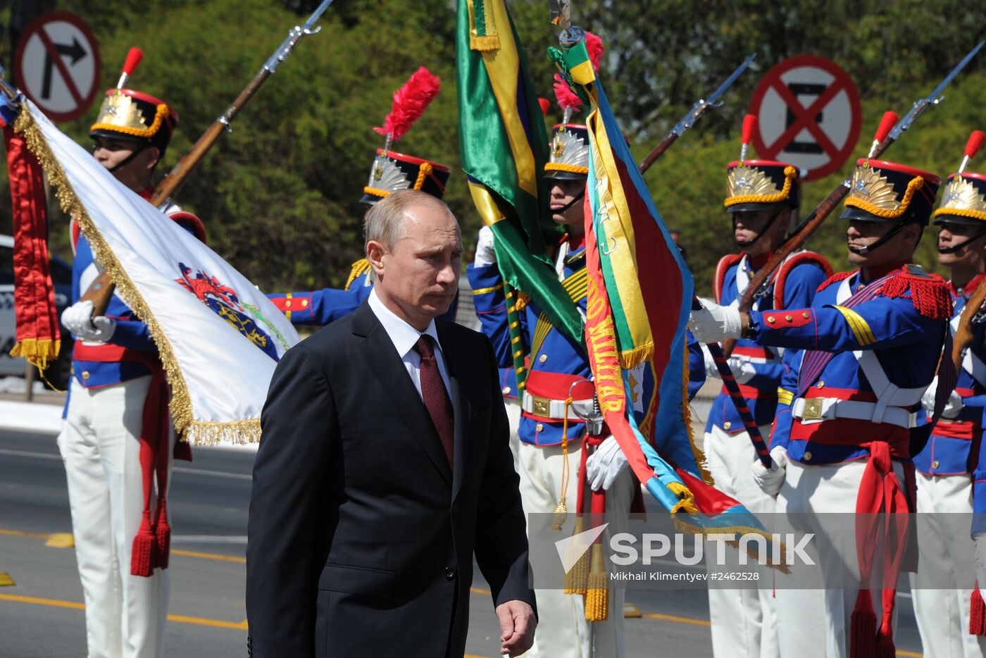 Vladimir Putin's official visit to Brazil