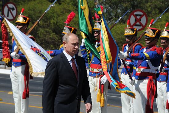 Vladimir Putin's official visit to Brazil