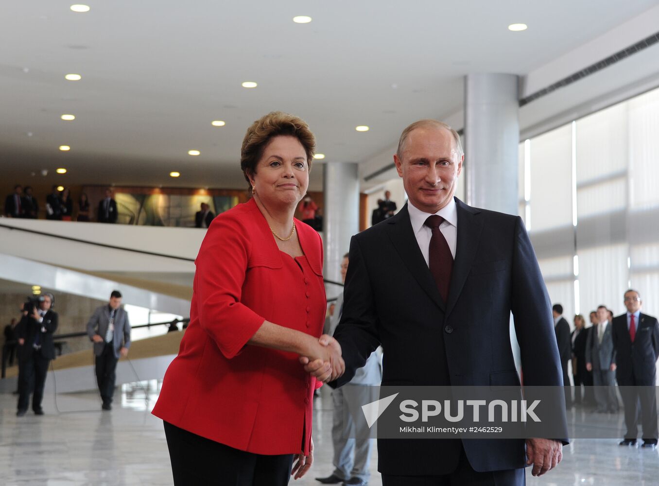 Vladimir Putin's official visit to Brazil