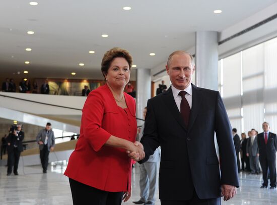 Vladimir Putin's official visit to Brazil