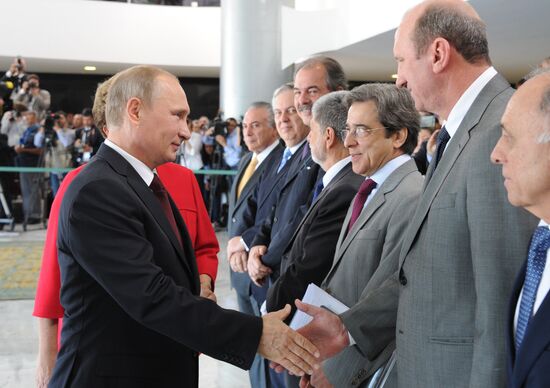 Vladimir Putin's official visit to Brazil