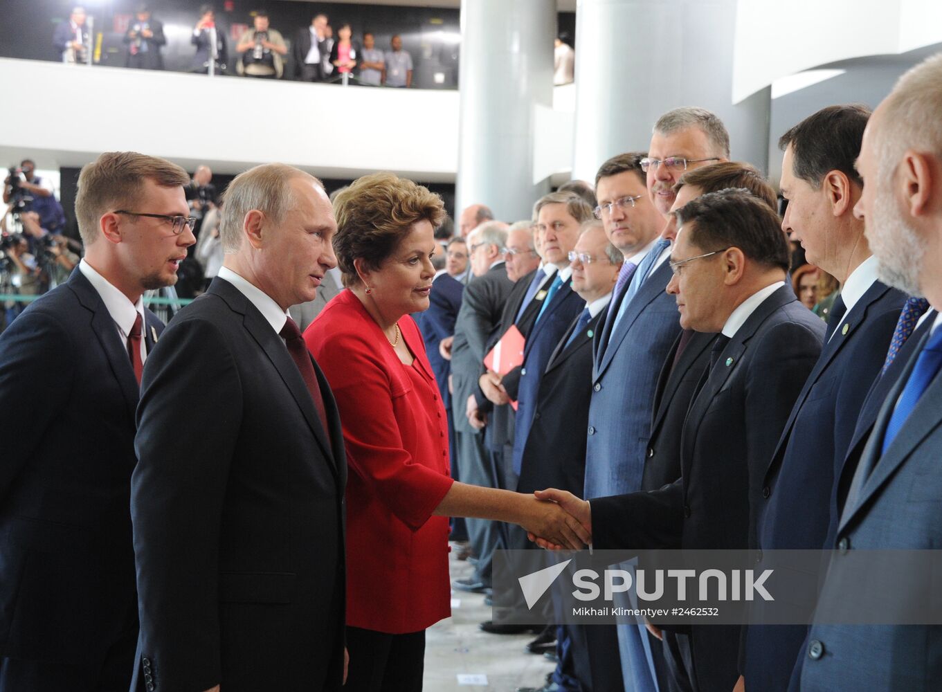 Vladimir Putin's official visit to Brazil