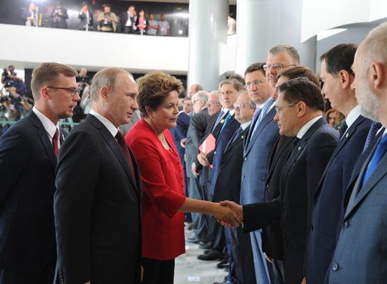 Vladimir Putin's official visit to Brazil